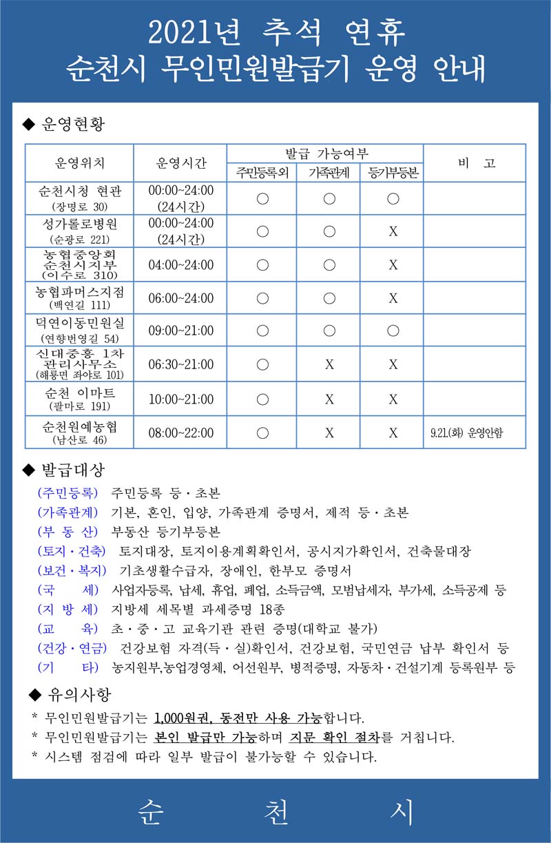 새소식 - 시정소식 조회